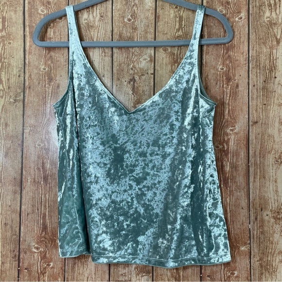 H&M women Crushed velvet strappy top size S - Picture 2 of 10